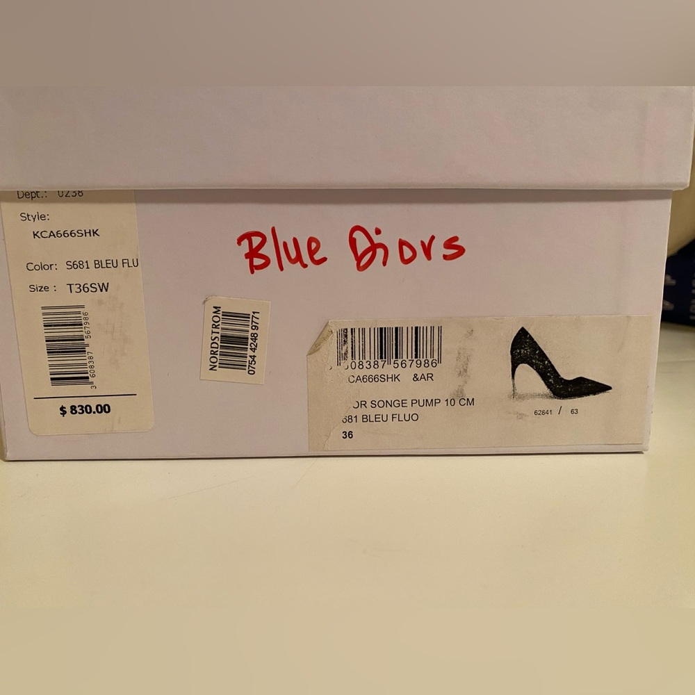 Dior satin upper with unique ombré heel - Picture 9 of 10